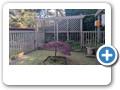 Fenced yard